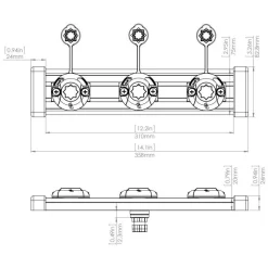 RAILBLAZA Trackport Dash 350 -Airhead Magasin railblaza trackport dash 350 3
