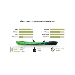 RTM Tango Evo Pêche -Airhead Magasin rtm kayak tango evo peche 1